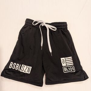 Kids Black Shorts